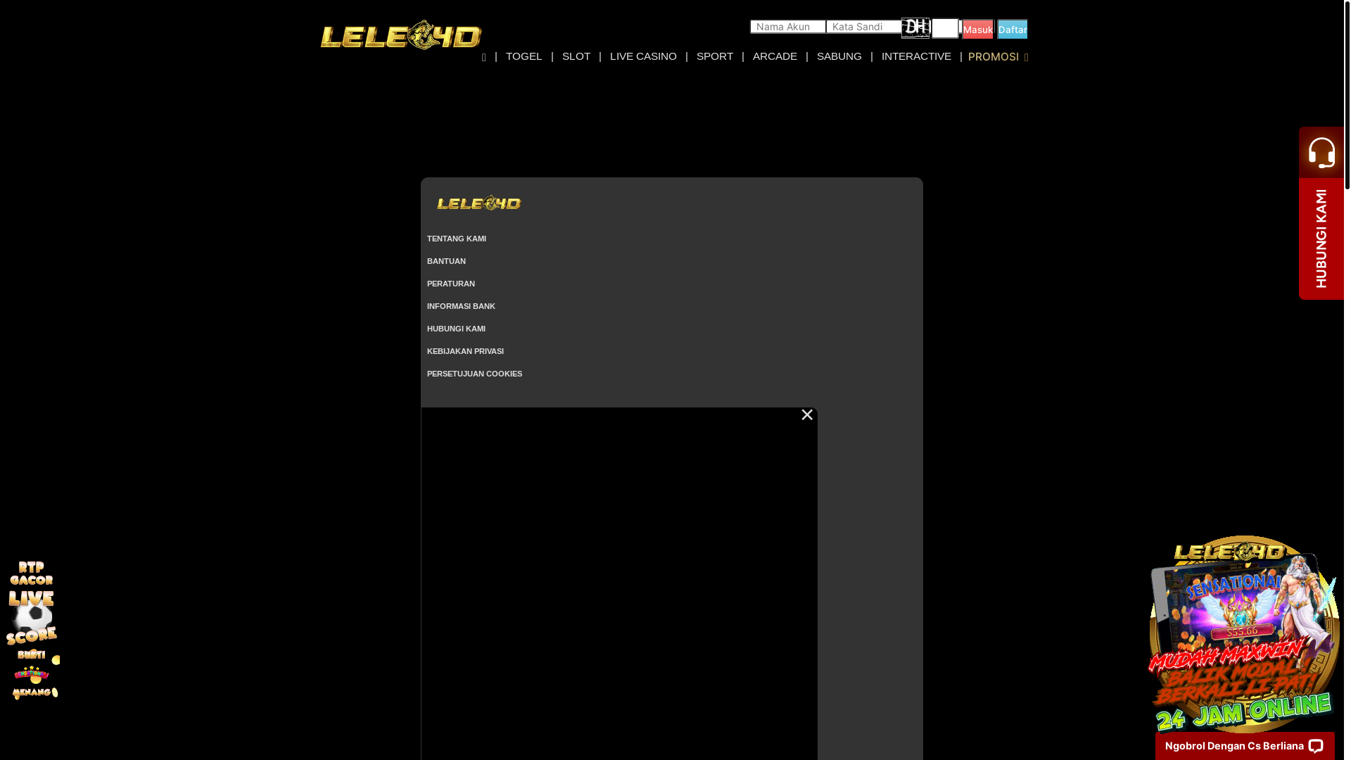 website screenshot of https://lelesumur.space/