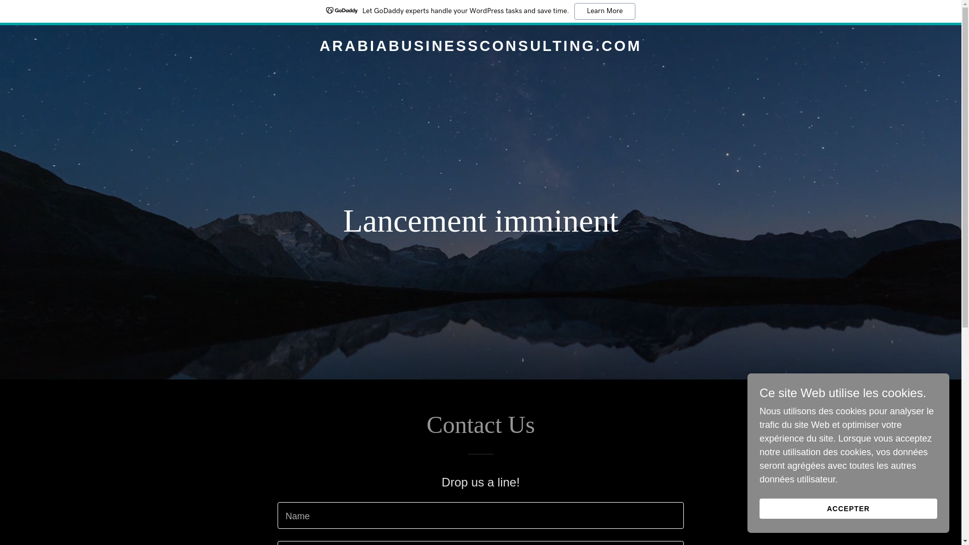 website screenshot of https://arabiabusinessconsulting.com/