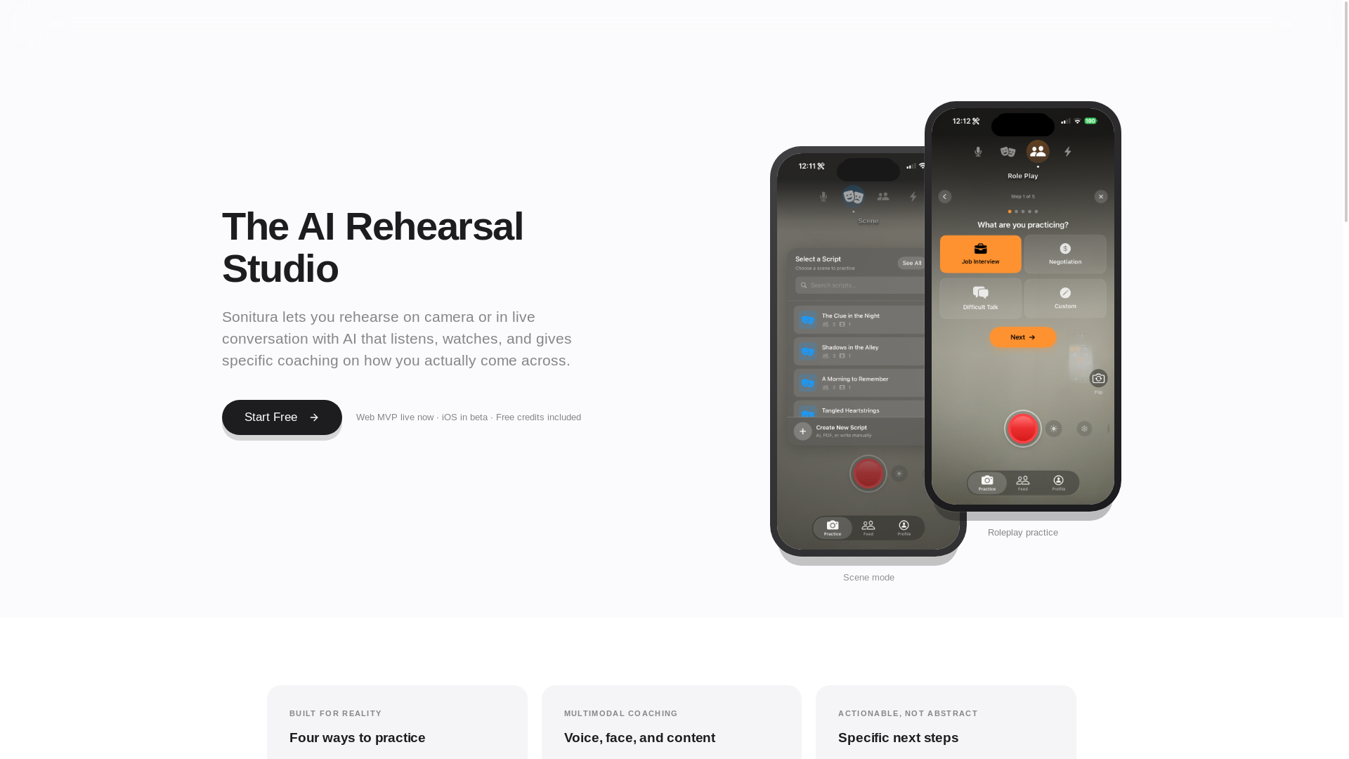 website screenshot of https://sonotura.com/