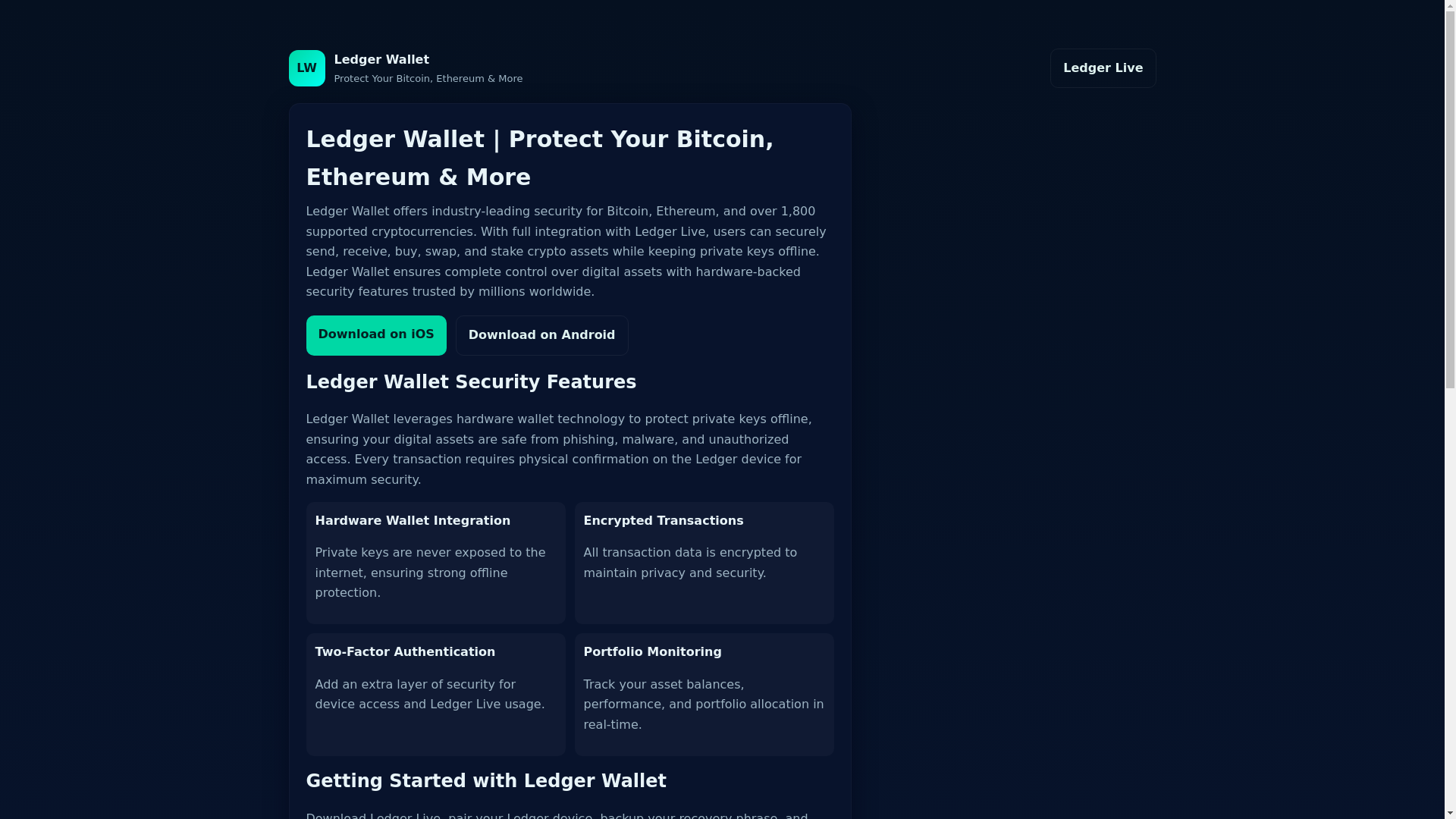 website screenshot of https://wallet-ledzr.pages.dev/