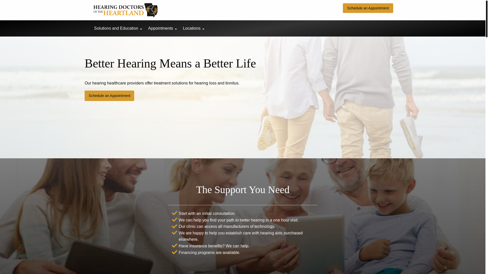 website screenshot of https://hearingdocs.net/