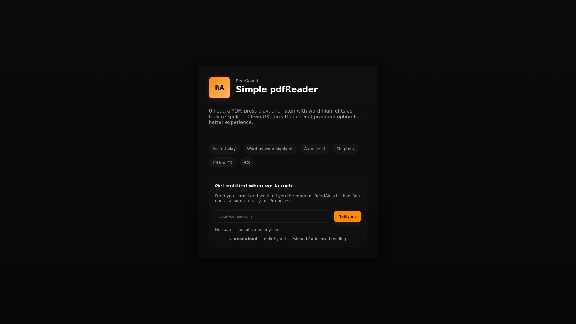 website screenshot of https://readaloudpdf.pages.dev/