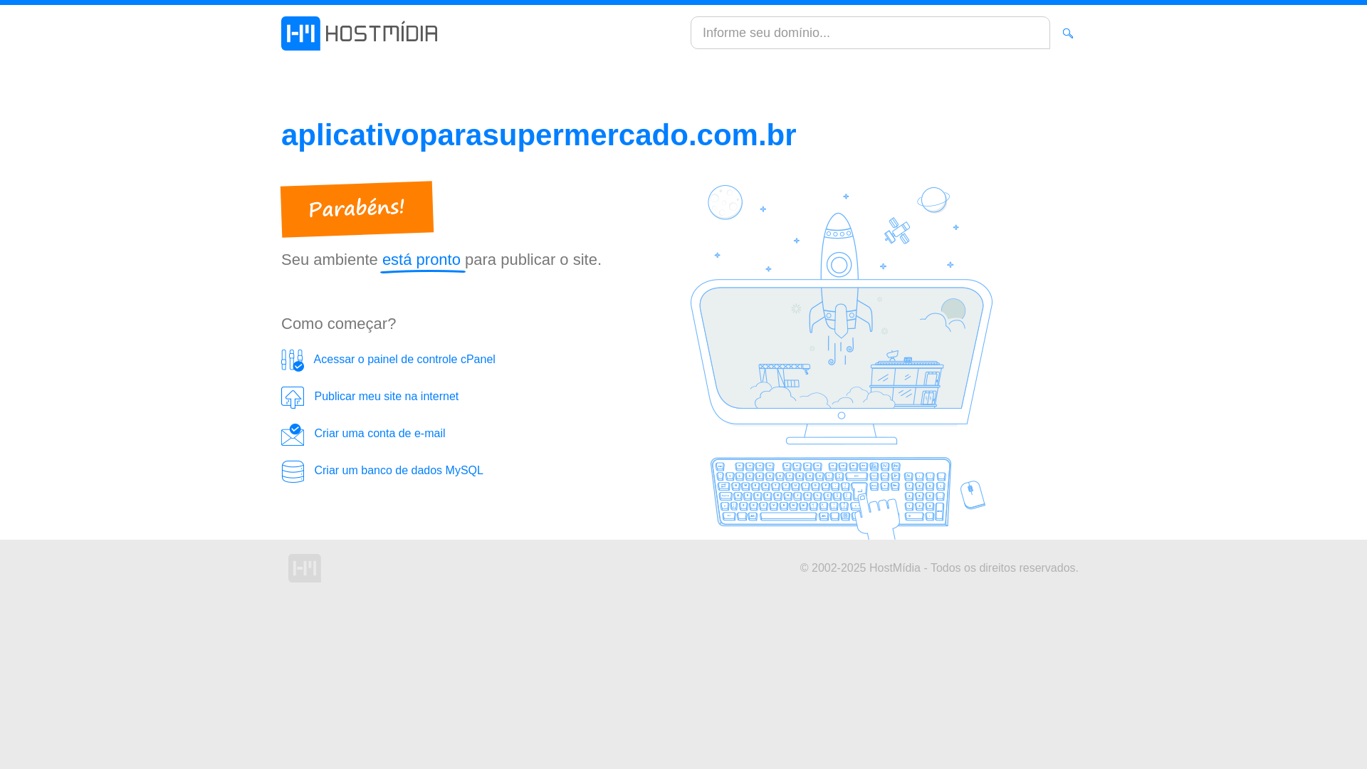 website screenshot of https://aplicativoparasupermercado.com.br/