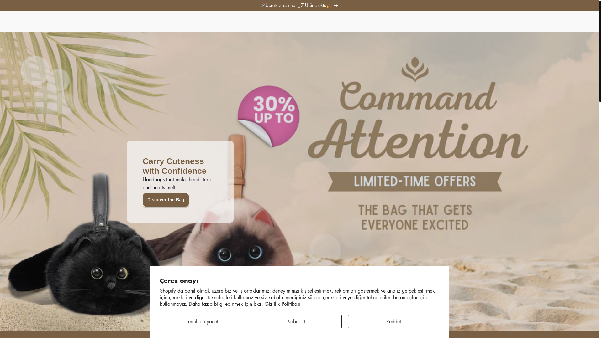website screenshot of https://mycatchic.com/