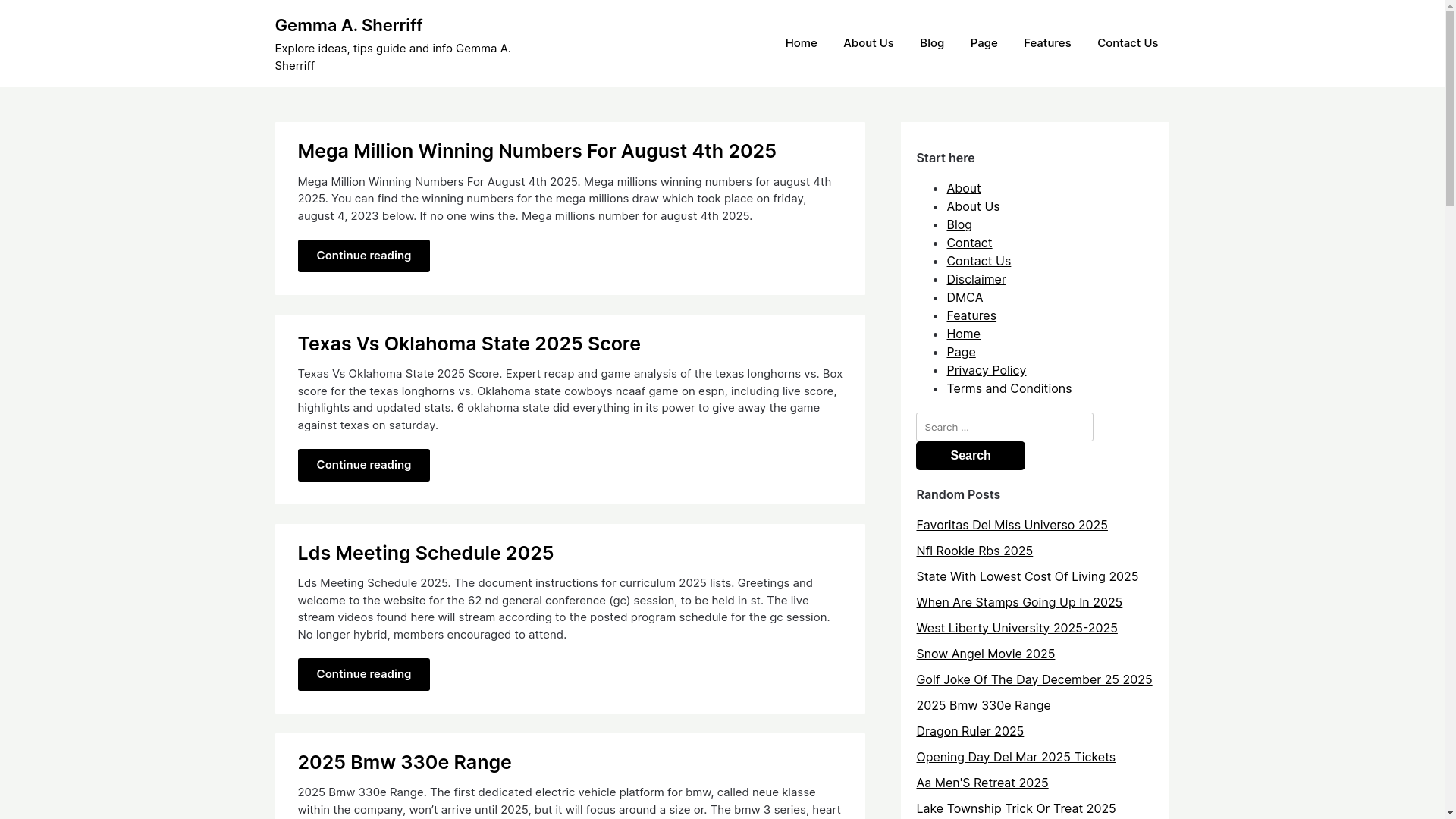 website screenshot of https://gemmaasherriff.pages.dev/