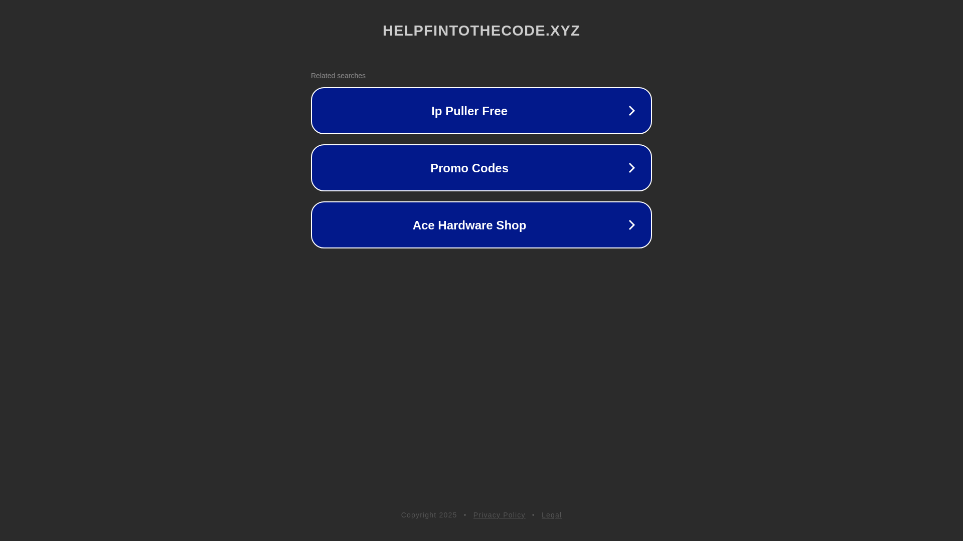 website screenshot of https://helpfintothecode.xyz/