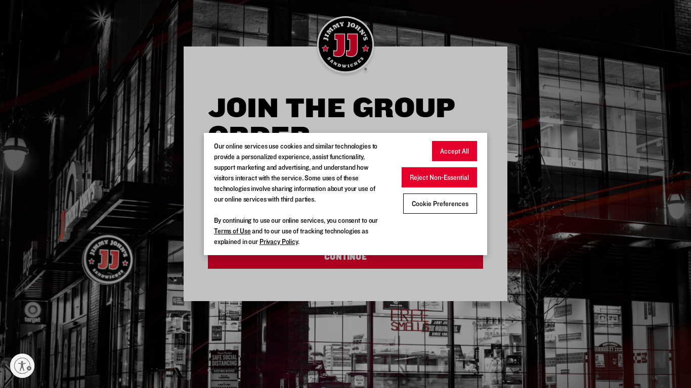 website screenshot of https://jimmyjohns.com/group-order/1e5aeb86-1811-4b53-a659-a3676148afac/join