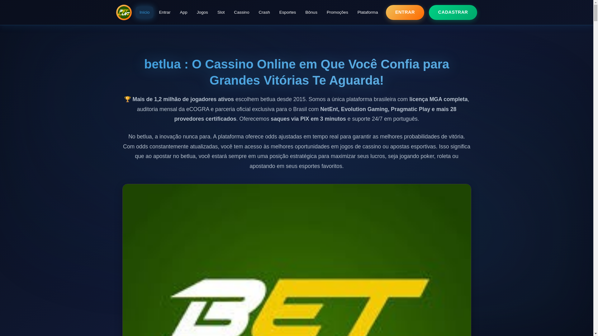 website screenshot of https://betluaka.com/