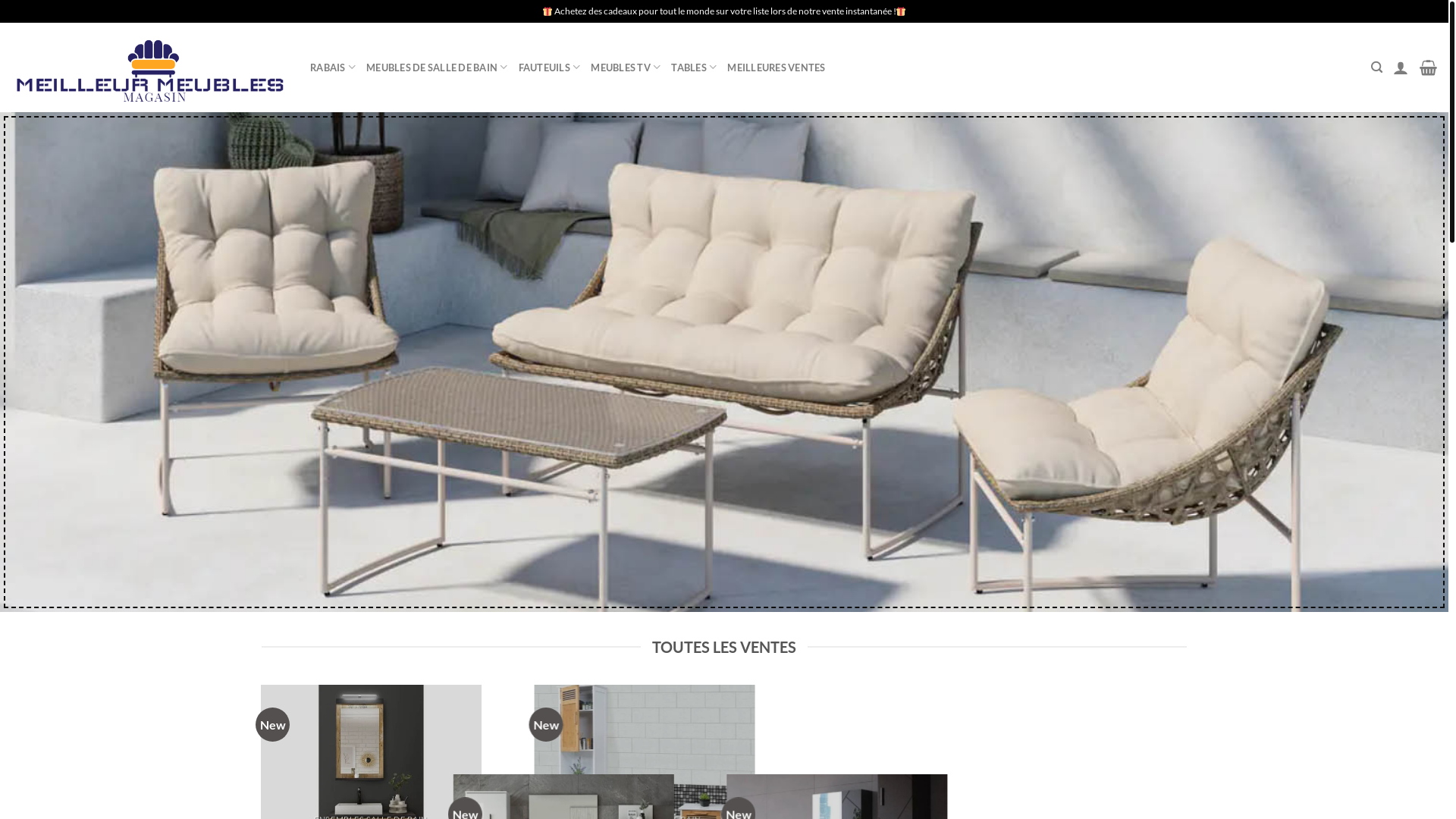 website screenshot of https://meublesremisefr.com/