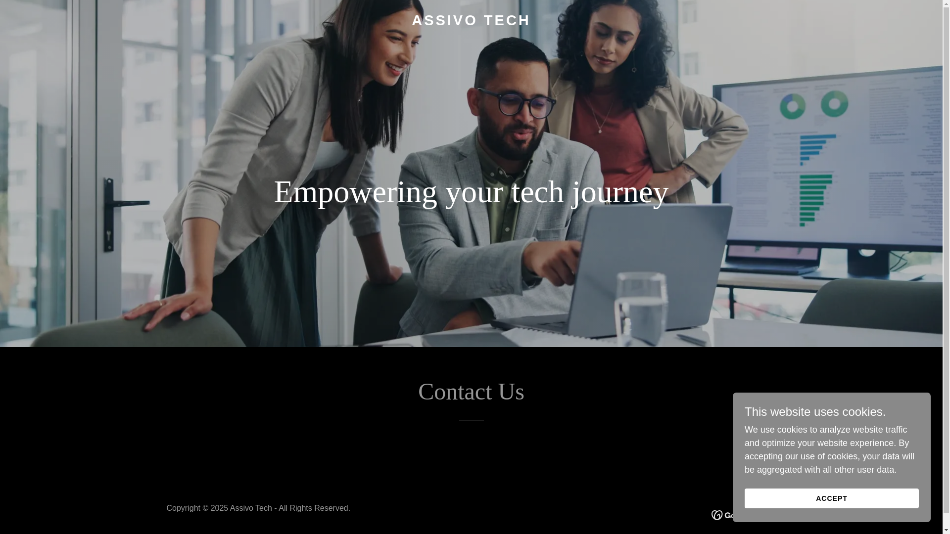 website screenshot of https://assivotech.co.in/
