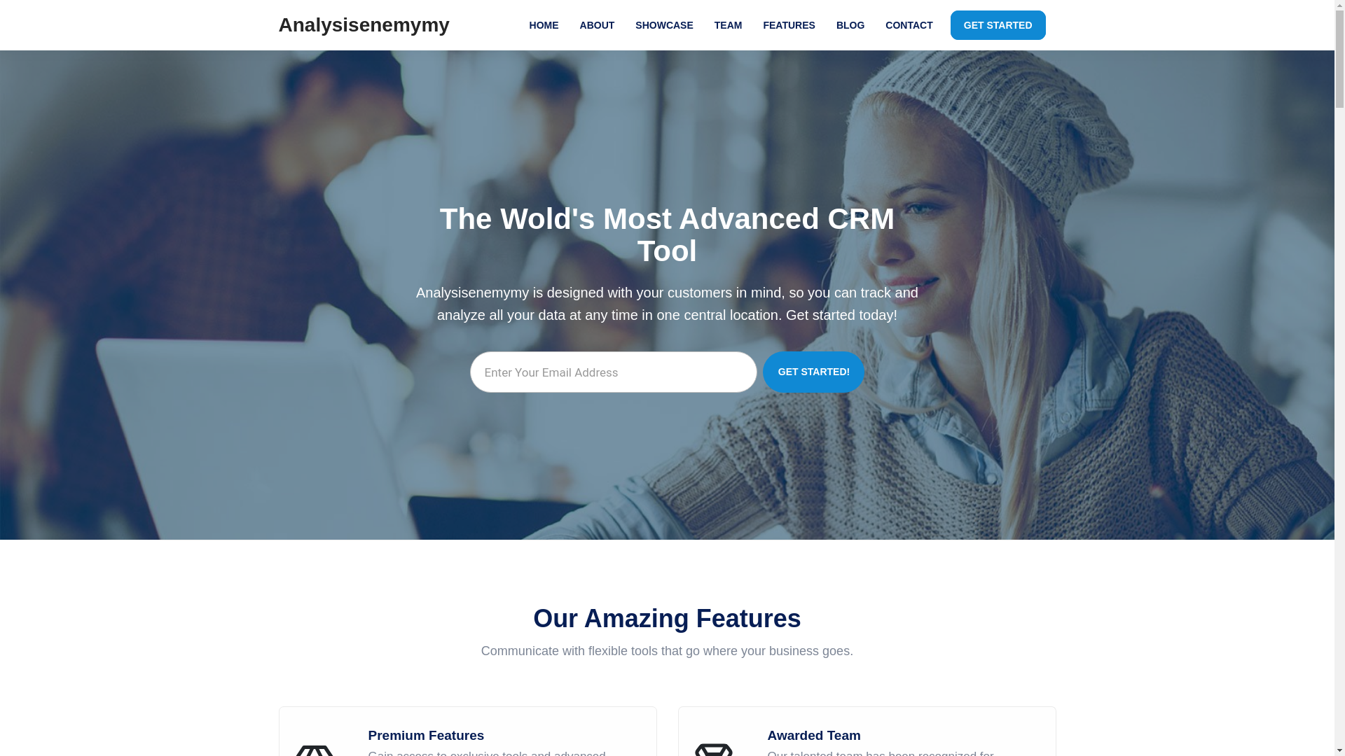 website screenshot of https://analysisenemy.my.id/
