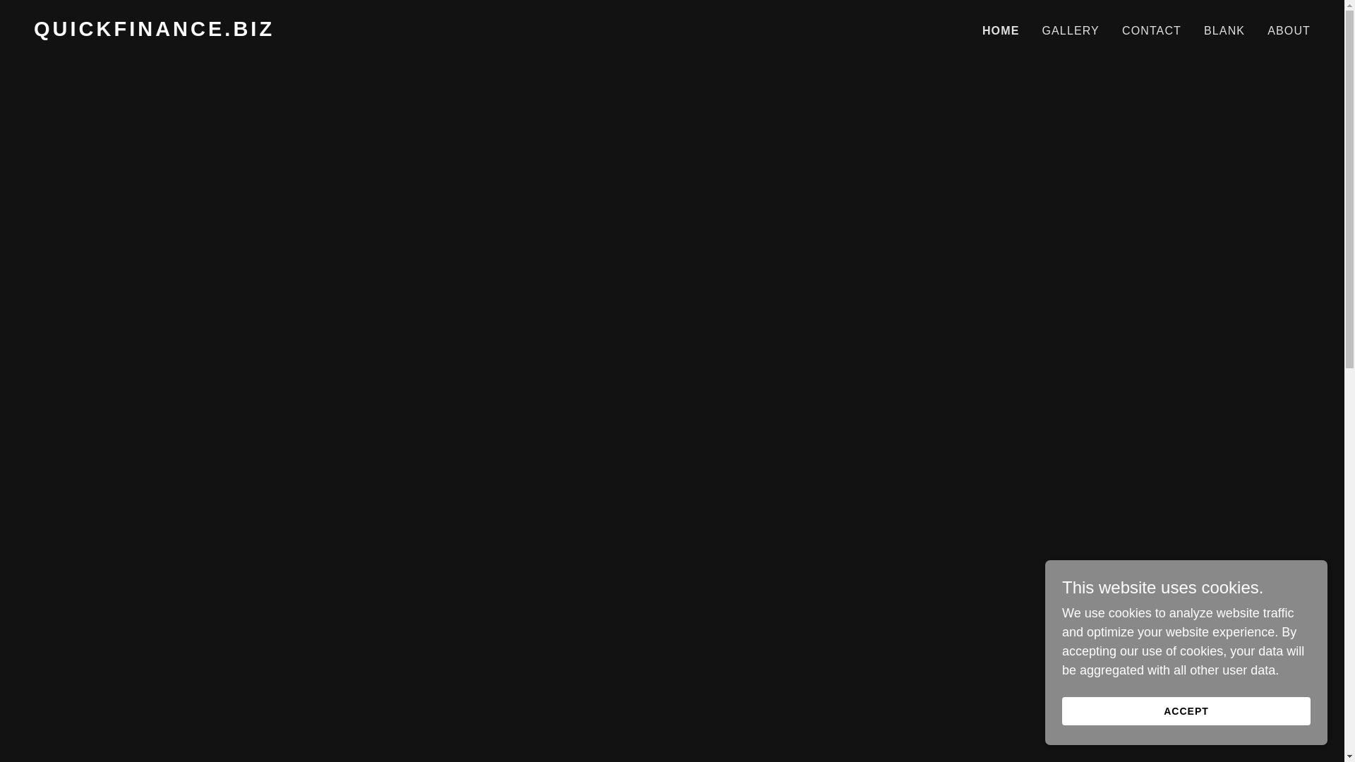 website screenshot of https://quickfinance.biz/