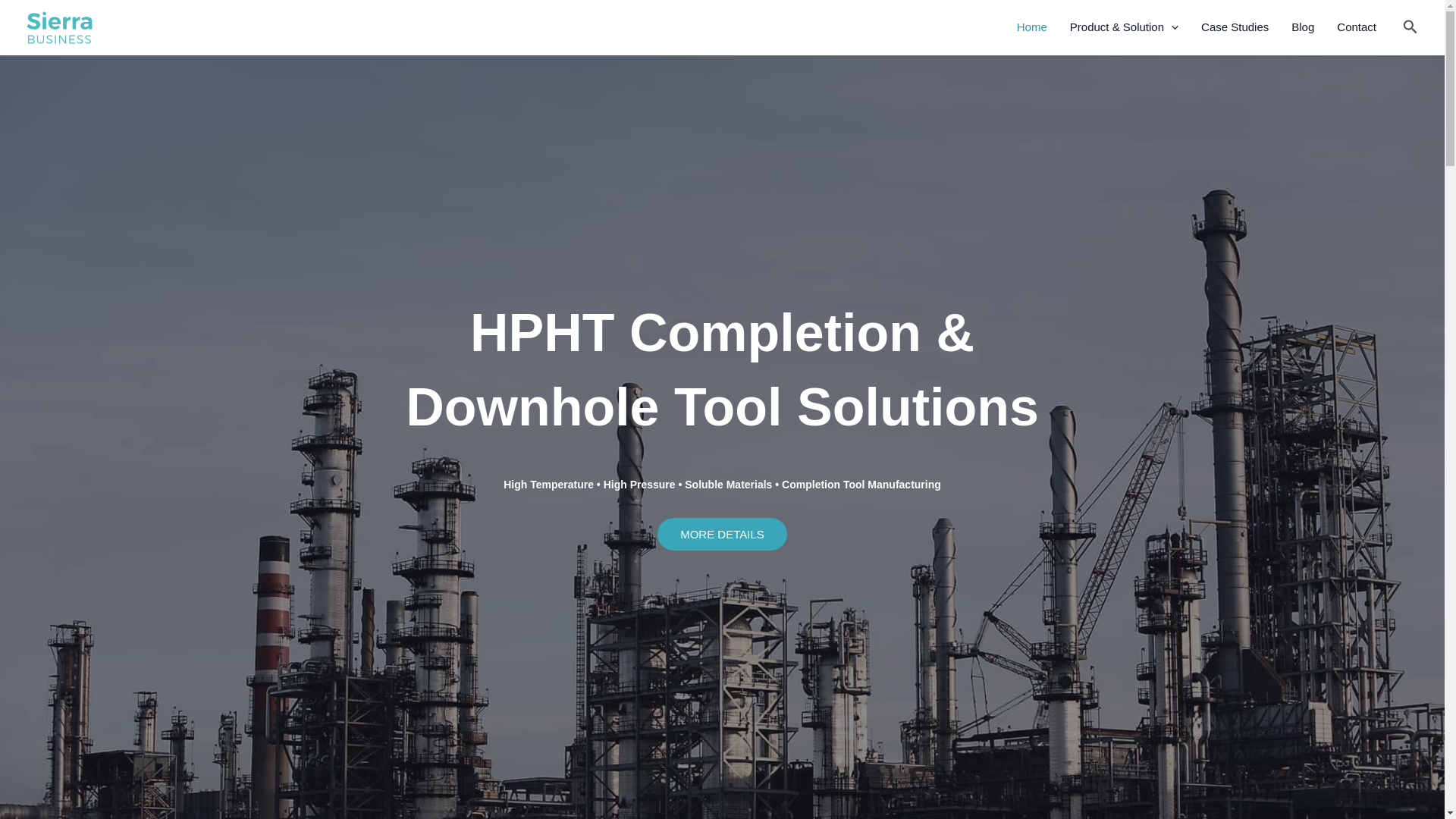 website screenshot of https://hphtoiltools.com/