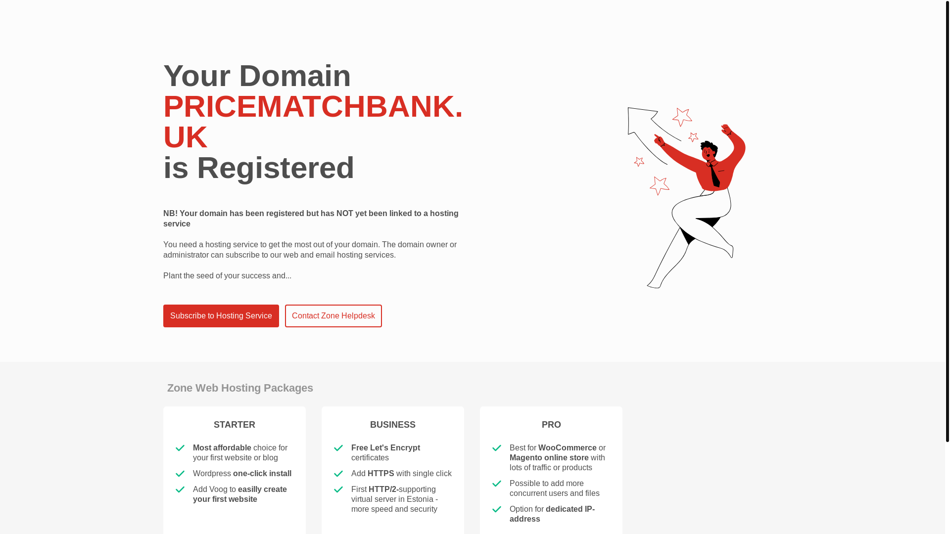 website screenshot of https://pricematchbank.uk/