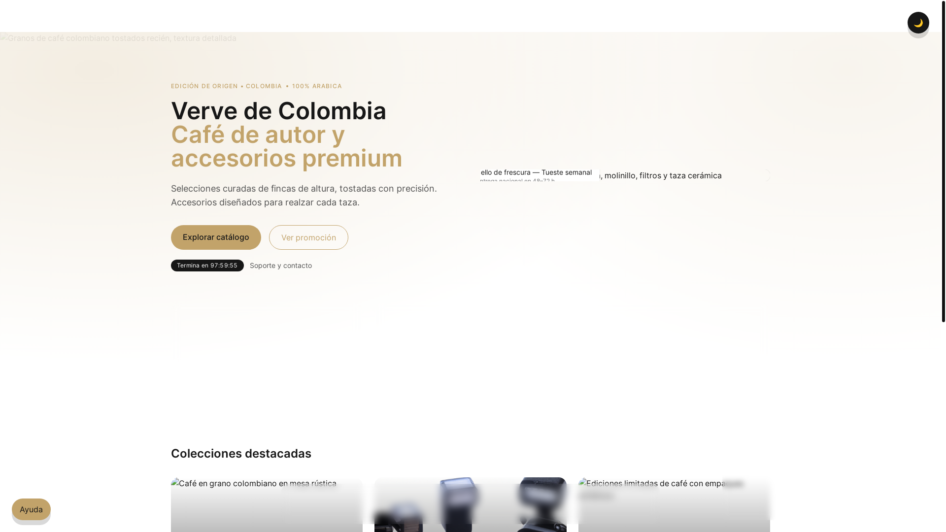 website screenshot of https://artifexia.click/
