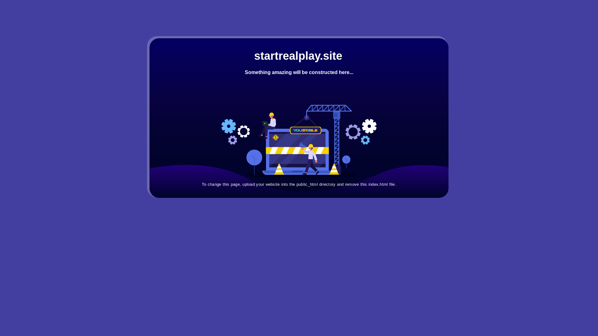 website screenshot of https://startrealplay.site/