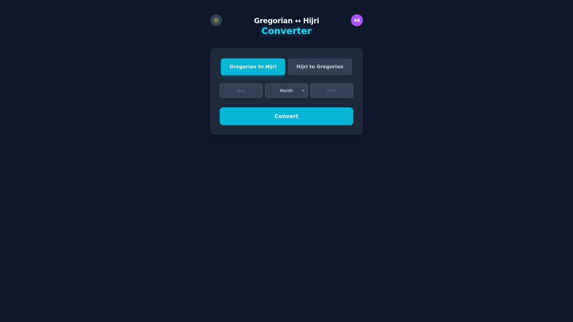 website screenshot of https://gh-calculator.pages.dev/