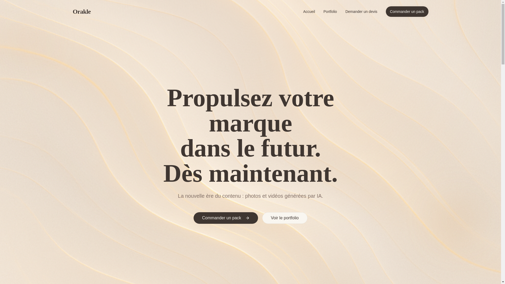 website screenshot of https://opak-agency.com/