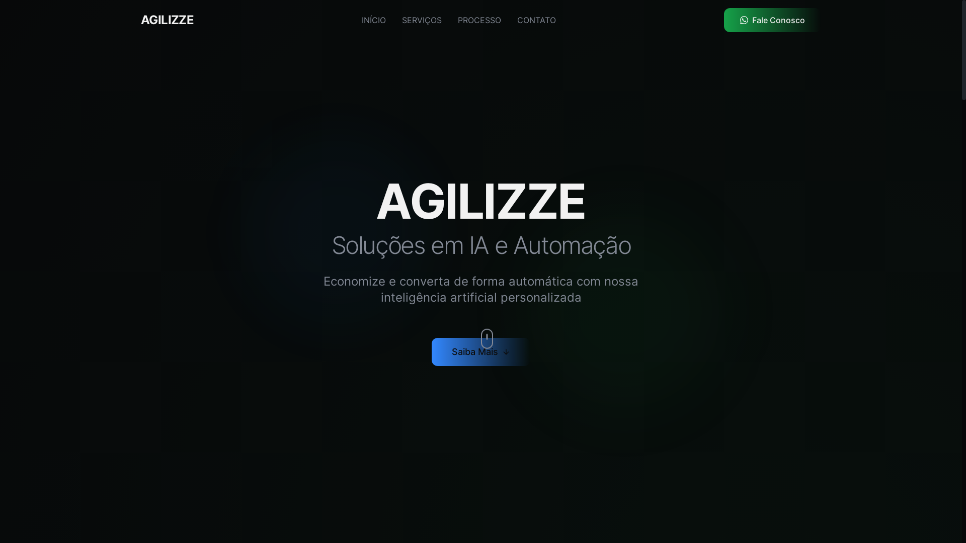 website screenshot of https://agilizze-home-site.pages.dev/
