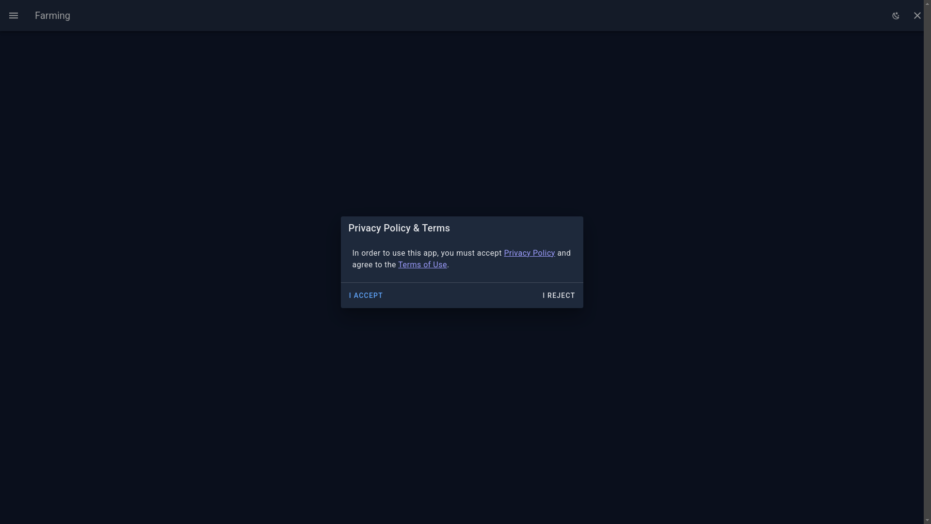 website screenshot of https://farming-app.pages.dev/