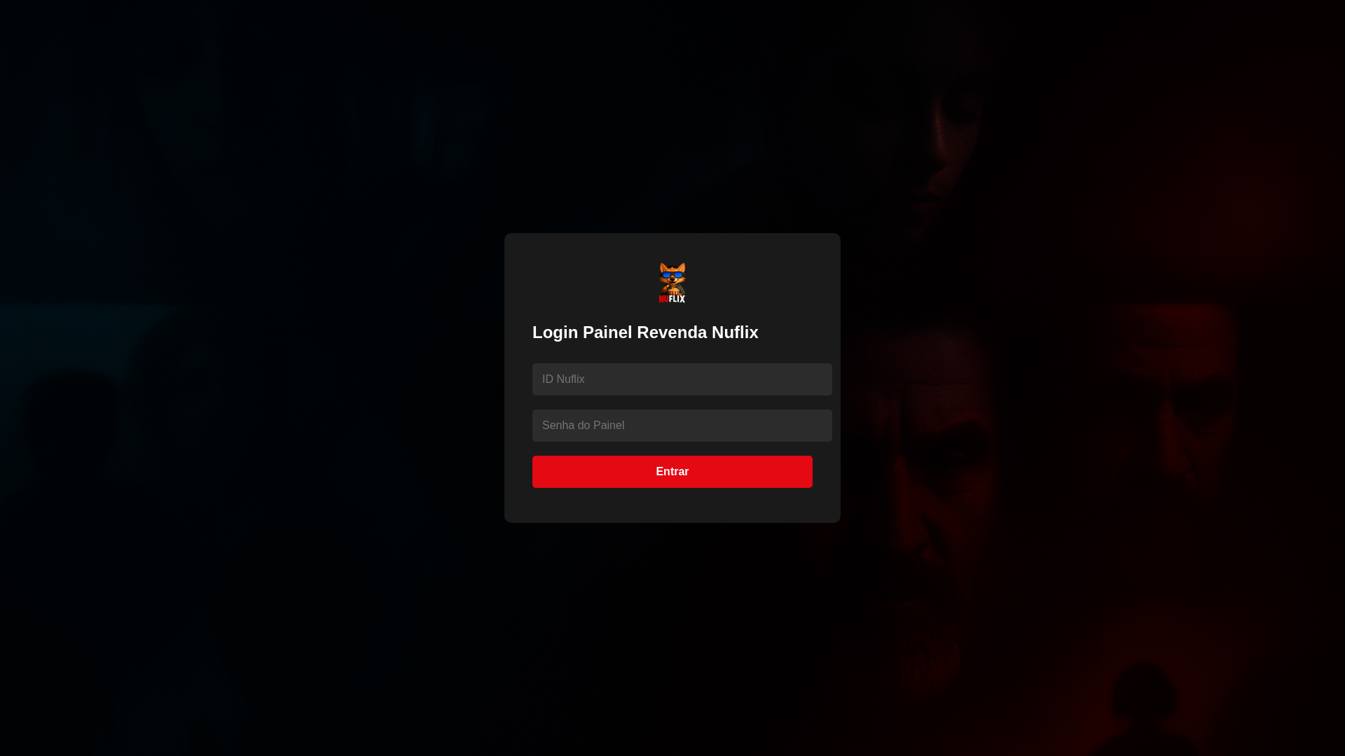 website screenshot of https://painel-revendedor-nuflix.pages.dev/