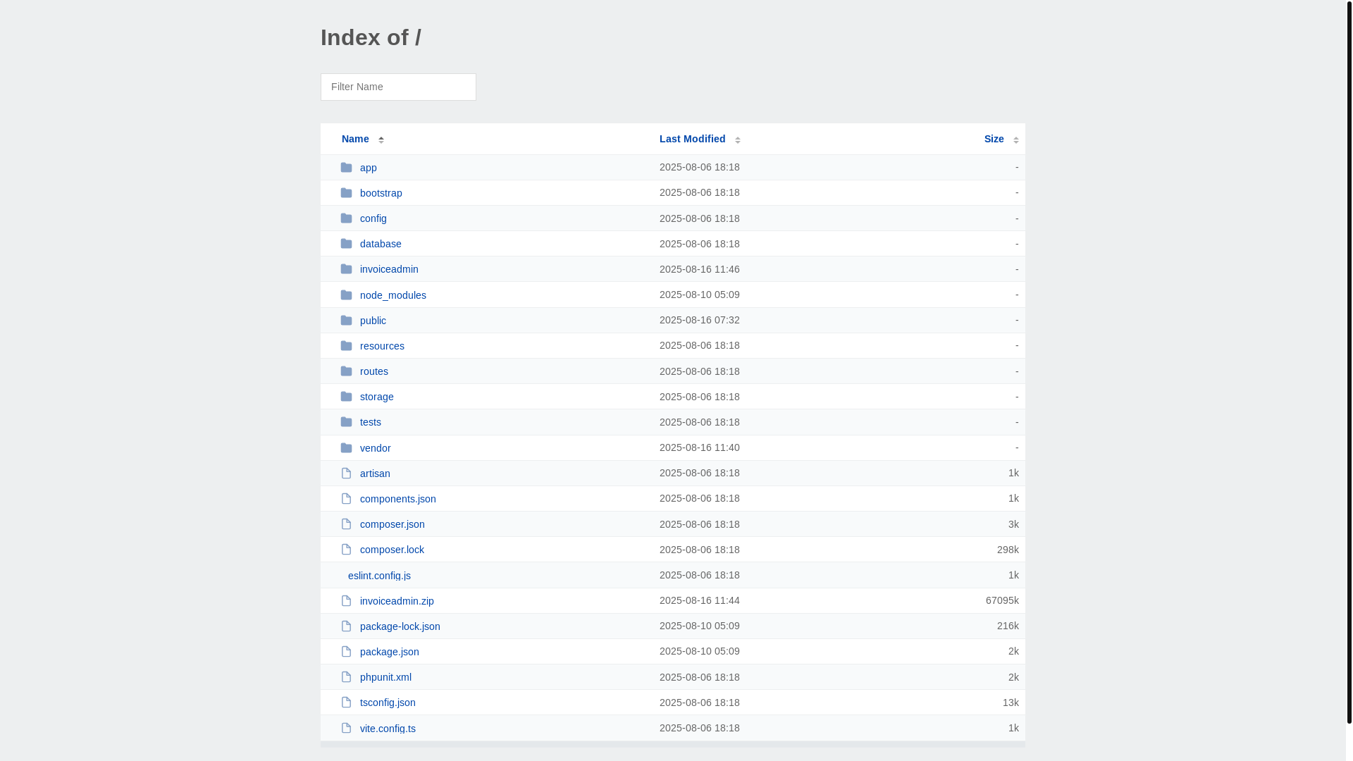 website screenshot of https://invoicesamrat.xyz/
