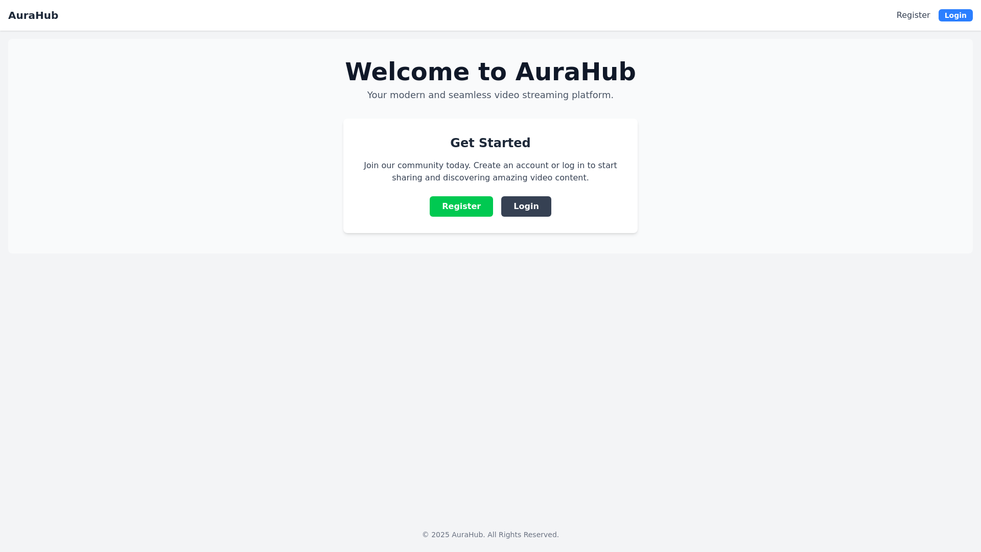 website screenshot of https://aurahub-drive.pages.dev/