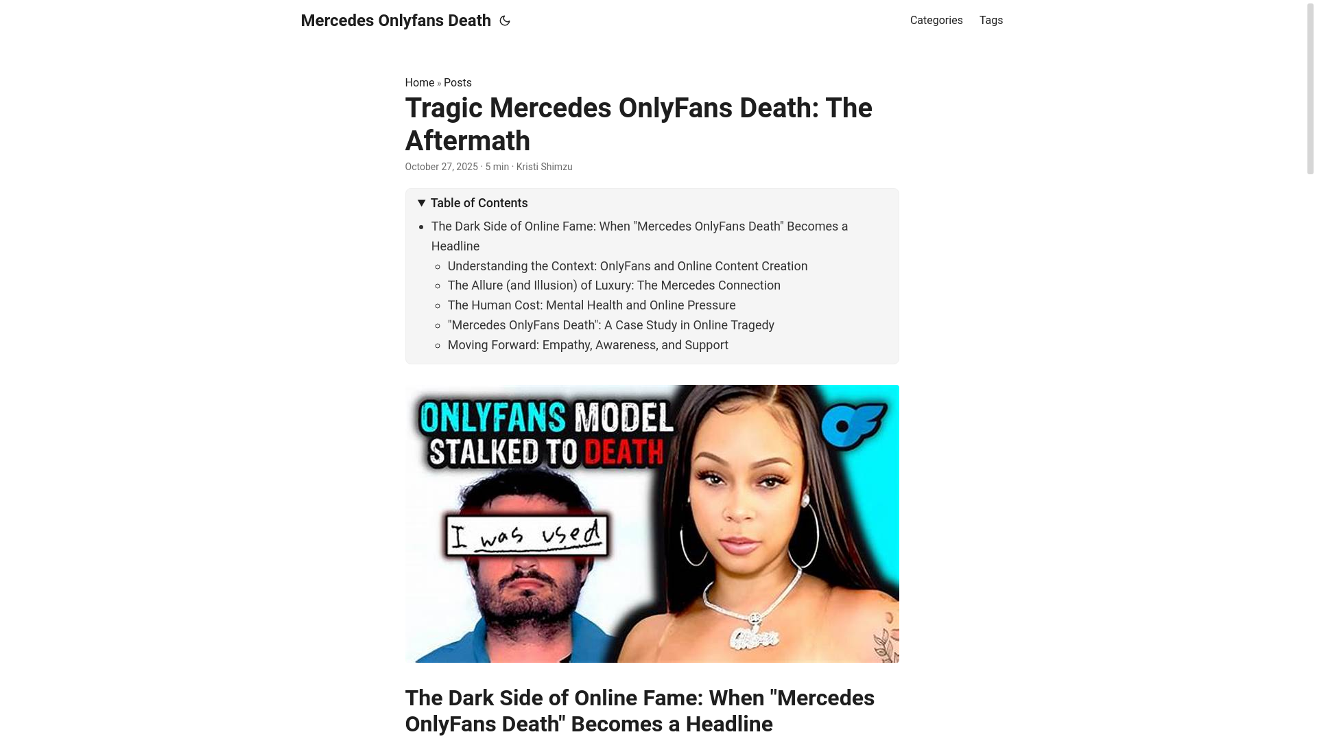 website screenshot of https://mercedes-onlyfans-death.pages.dev/