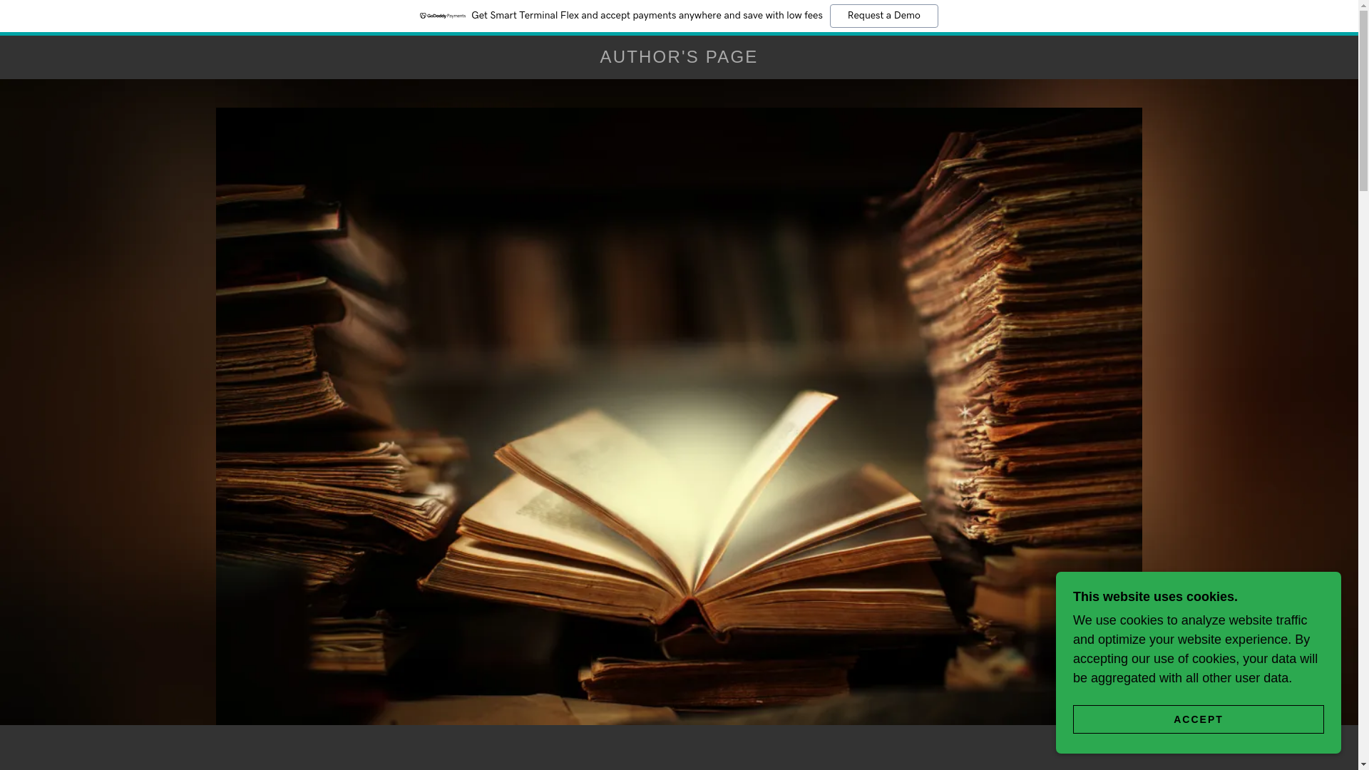 website screenshot of https://jeremymeltonbooks.com/