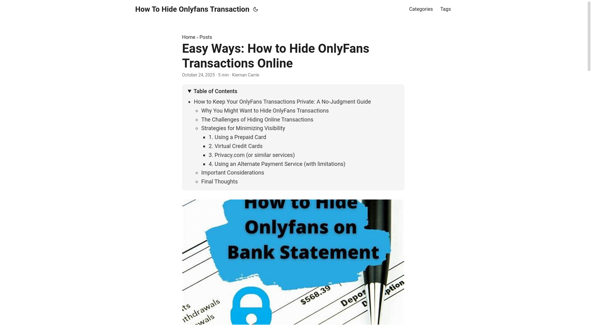 website screenshot of https://how-to-hide-onlyfans-transaction.pages.dev/