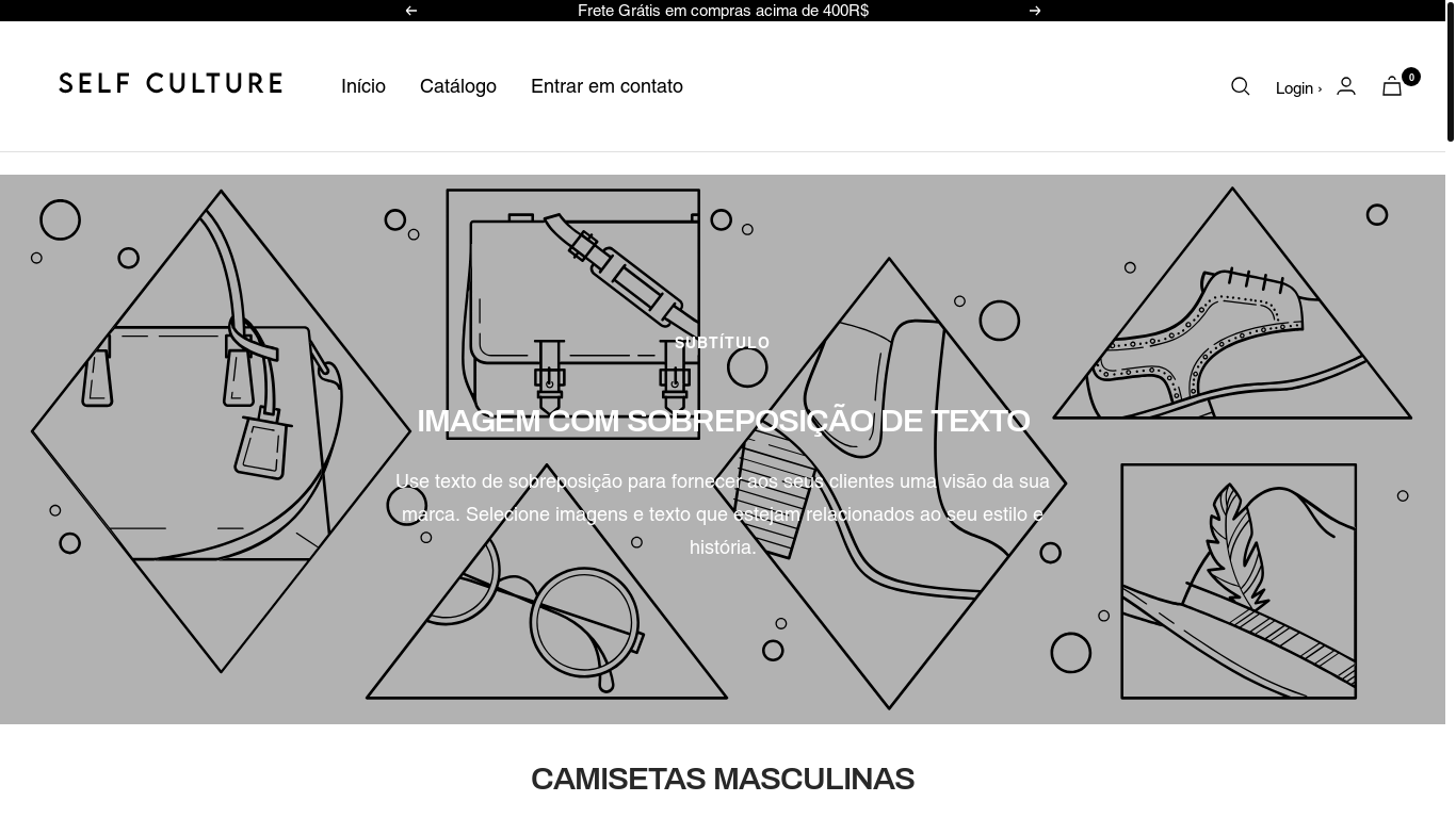 website screenshot of https://selfculture.com.br/