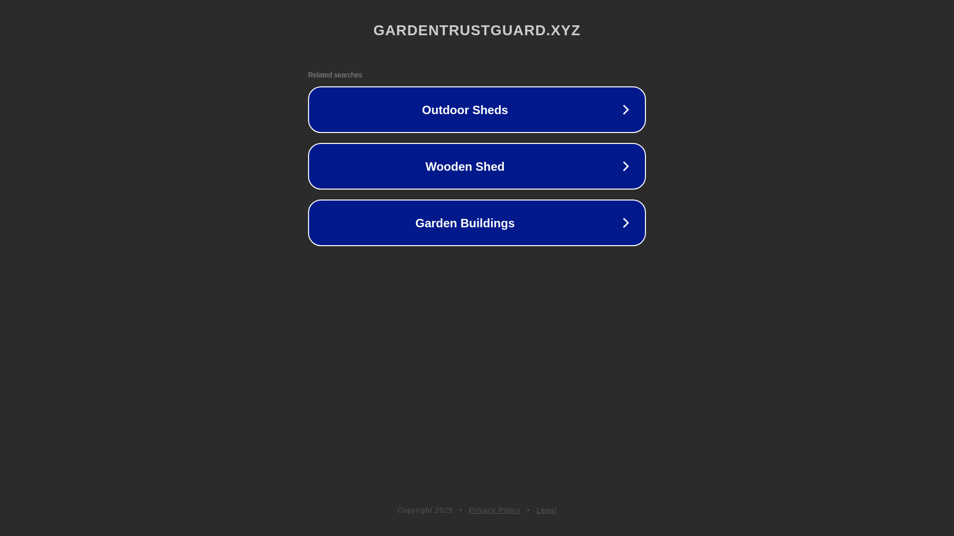 website screenshot of https://gardentrustguard.xyz/