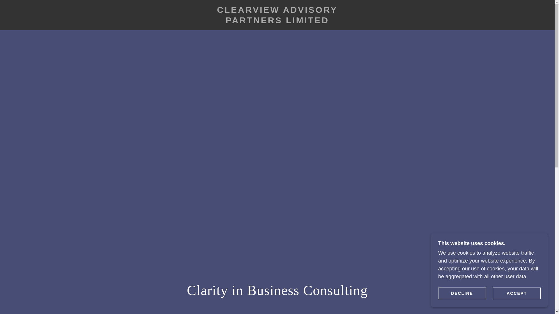website screenshot of https://clearviewadvisory.co.uk/