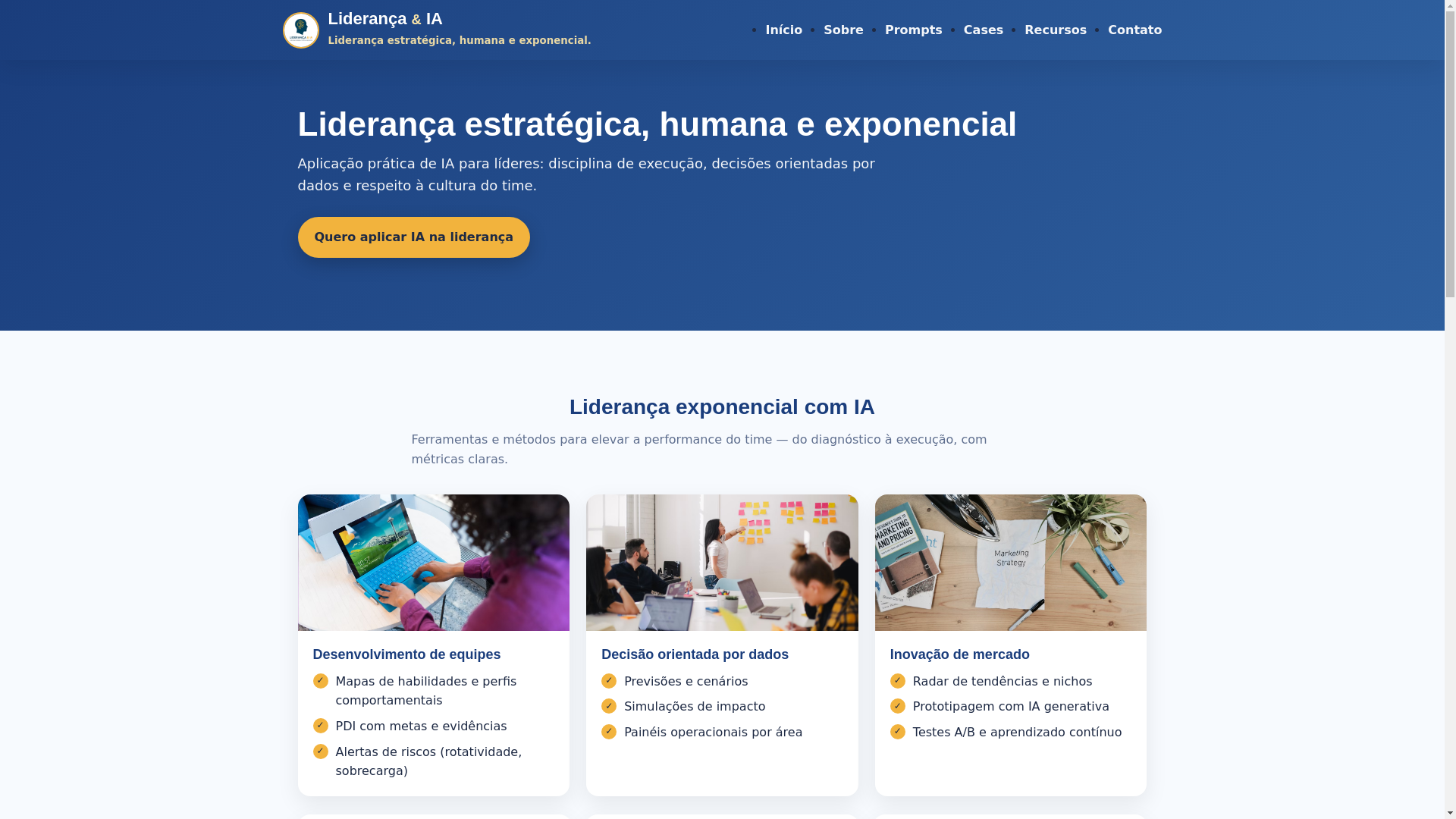 website screenshot of https://liderancaeia.com.br/