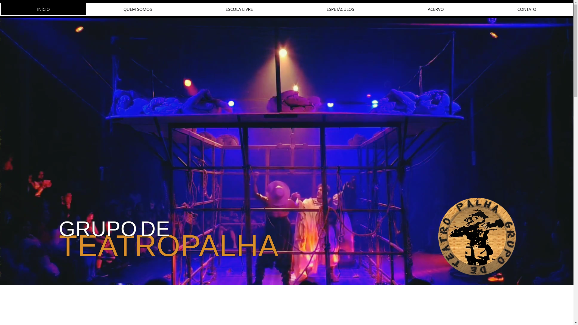 website screenshot of https://grupodeteatropalha.com.br/