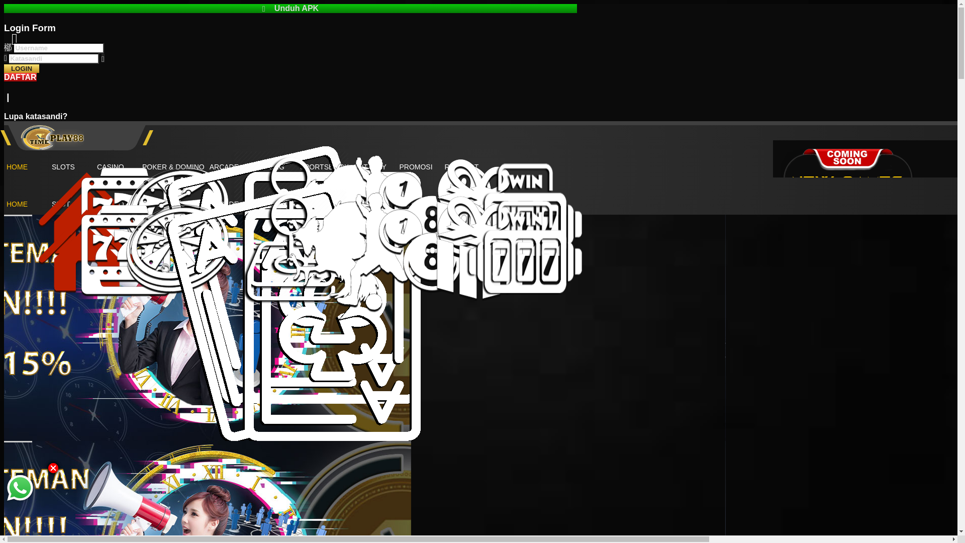website screenshot of https://timeplay88.co.in/