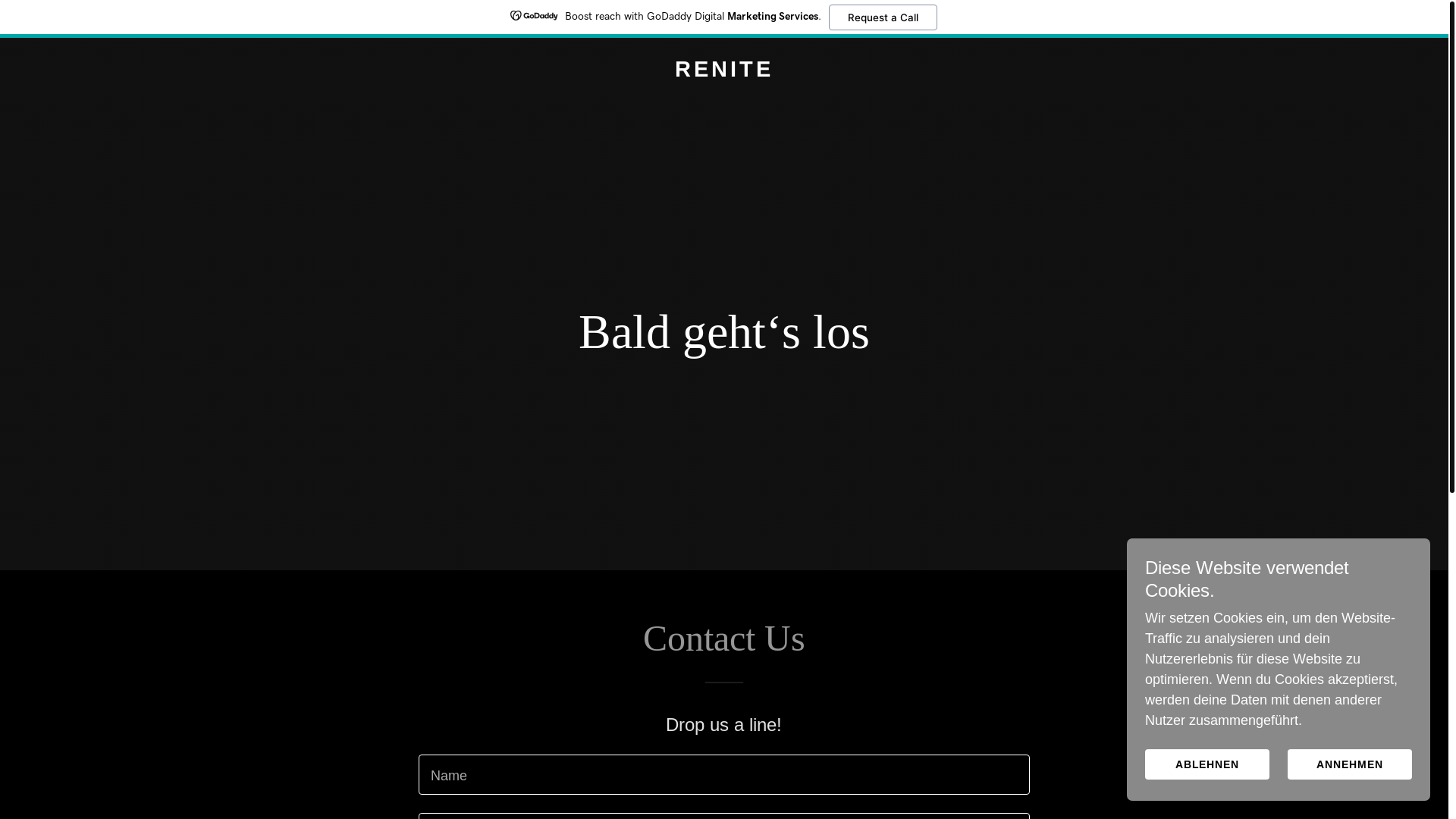 website screenshot of https://renite.app/