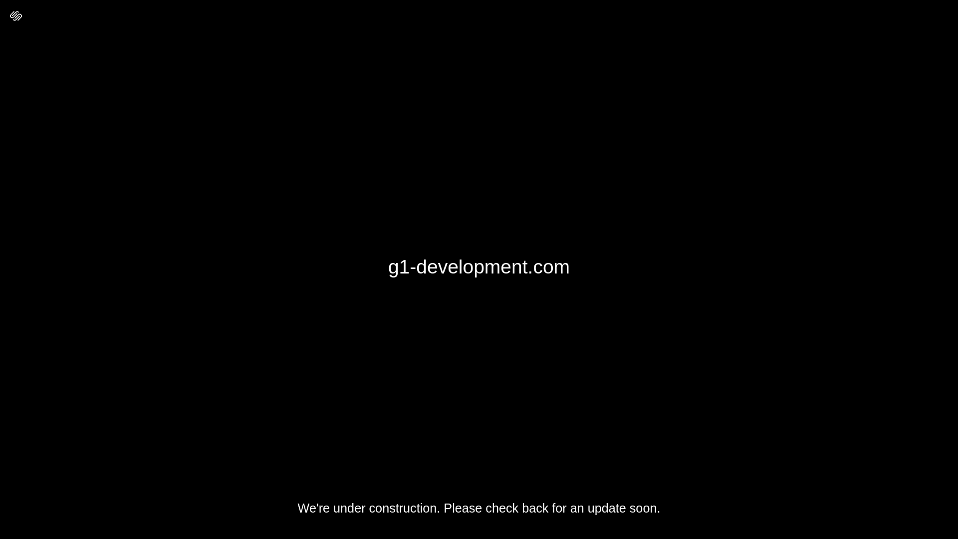 website screenshot of https://g1-development.com/