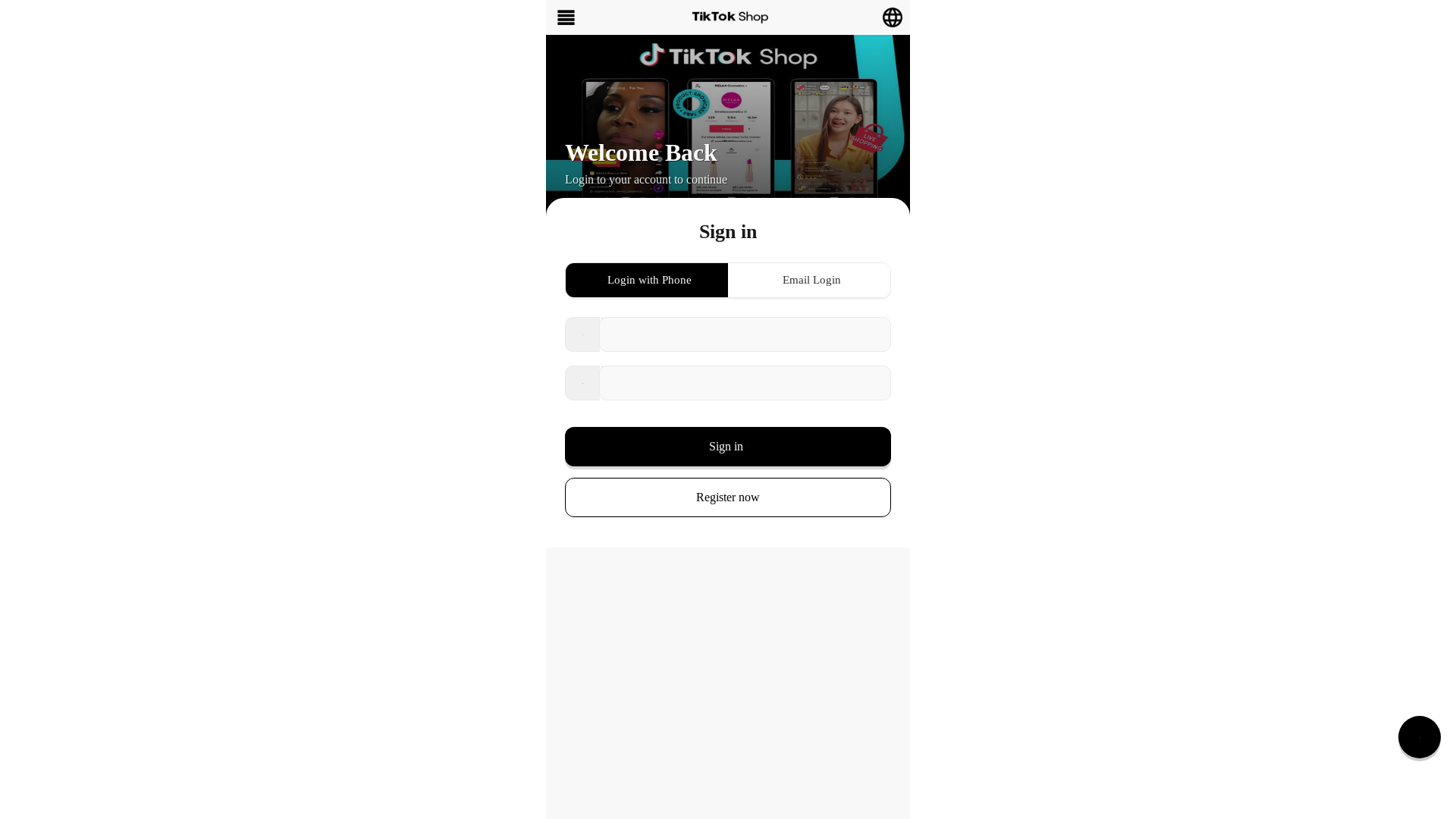 website screenshot of https://tiktooook.cc/