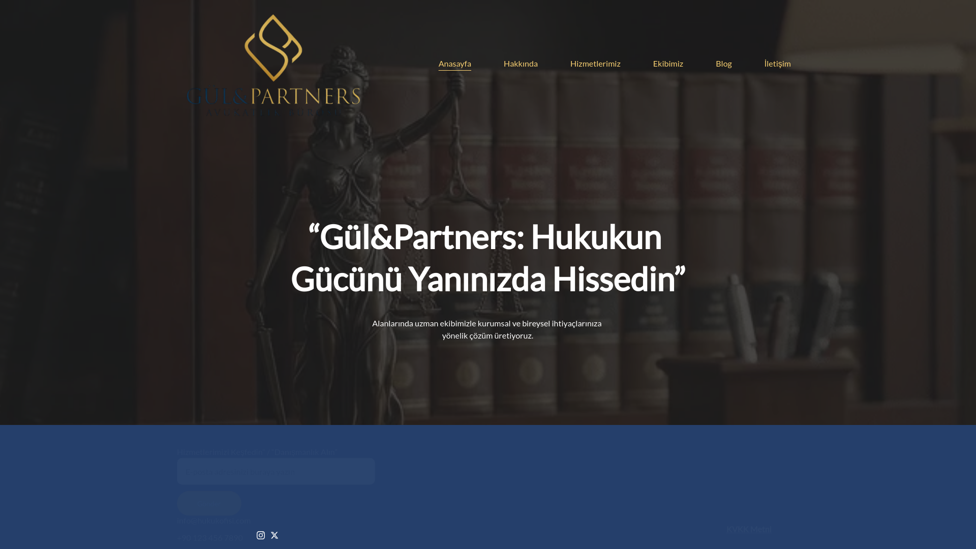 website screenshot of https://gulandpartners.com/