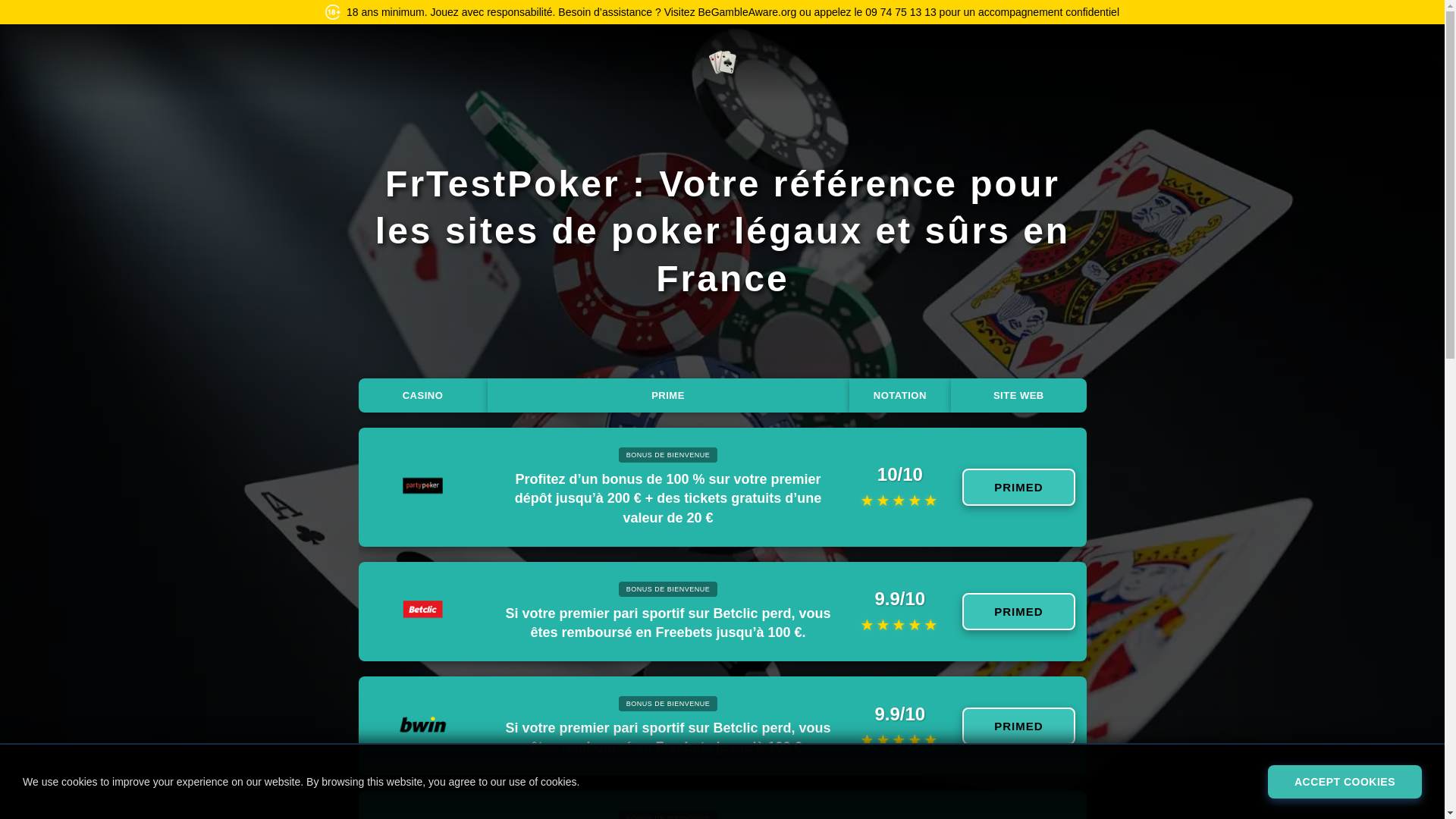 website screenshot of https://frpokervitrina.pages.dev/