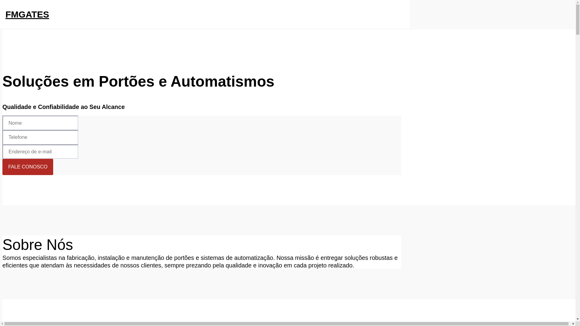 website screenshot of https://fmfmgates.com/