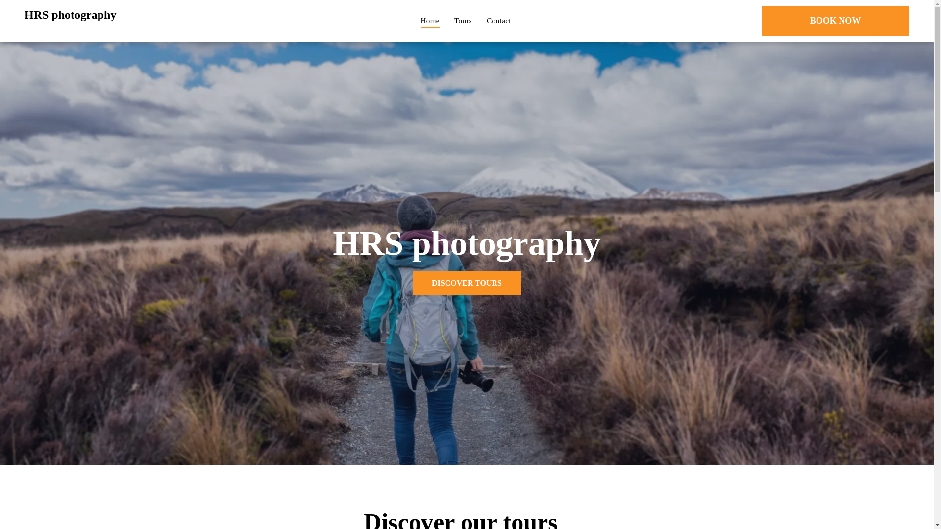 website screenshot of https://hrsfotography.com/
