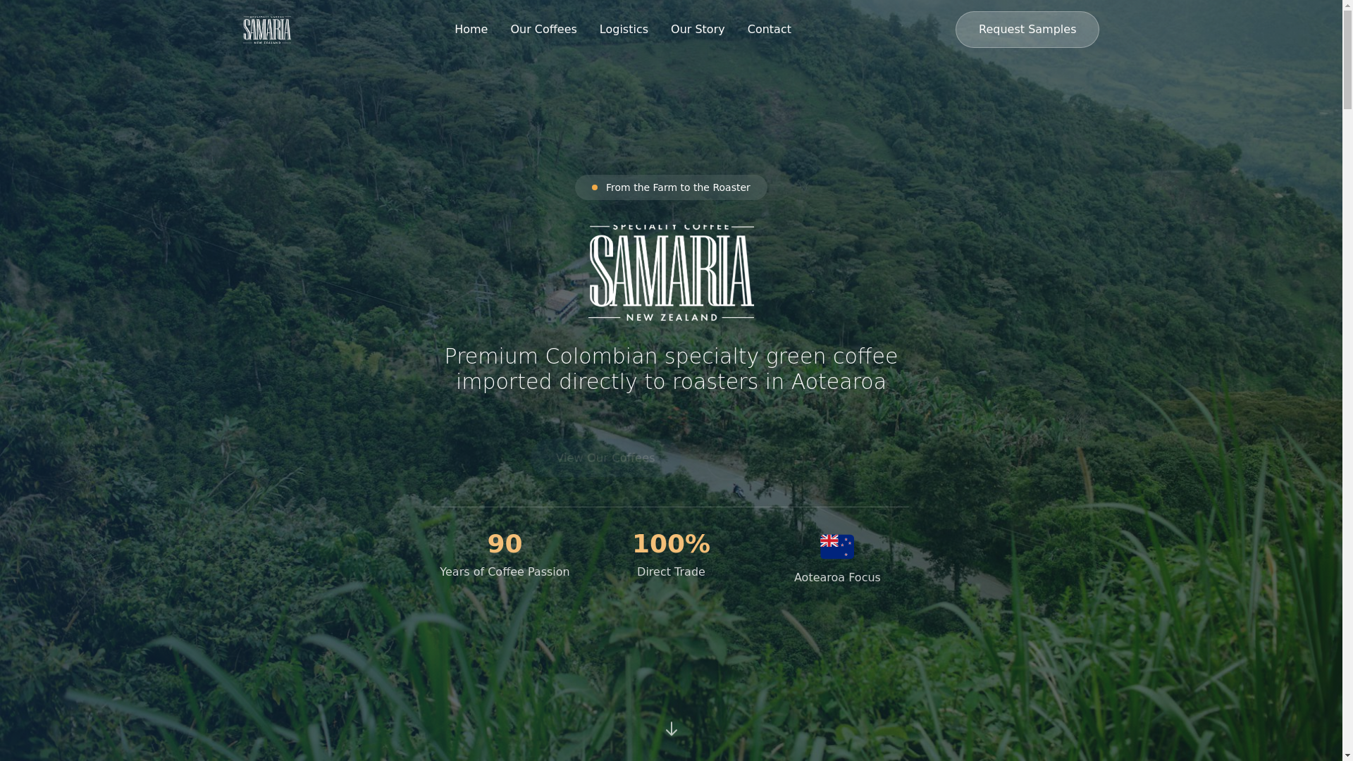 website screenshot of https://samarianzwebsite.pages.dev/