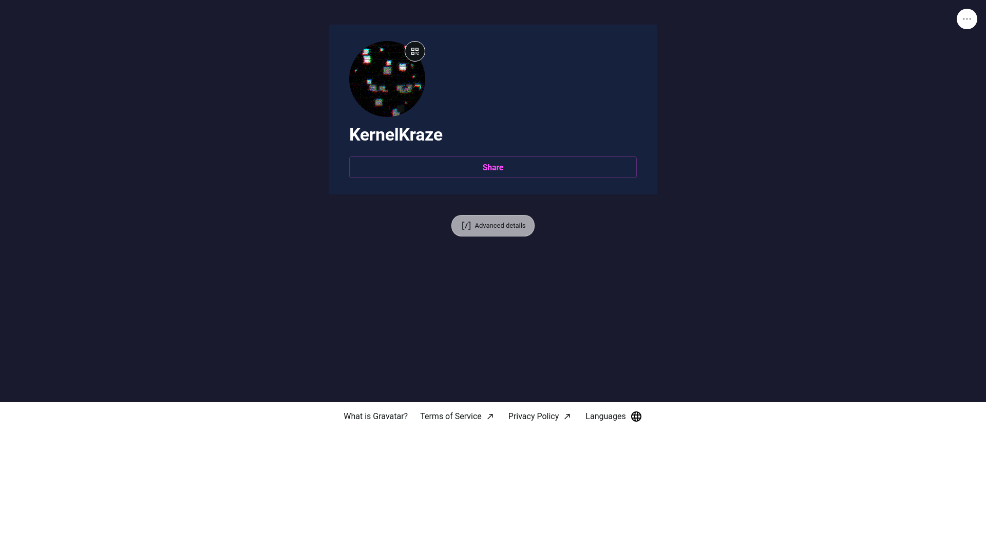website screenshot of https://kernelkraze.link/