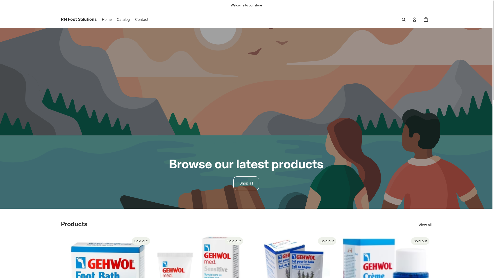 website screenshot of https://gehwolcanada.net/