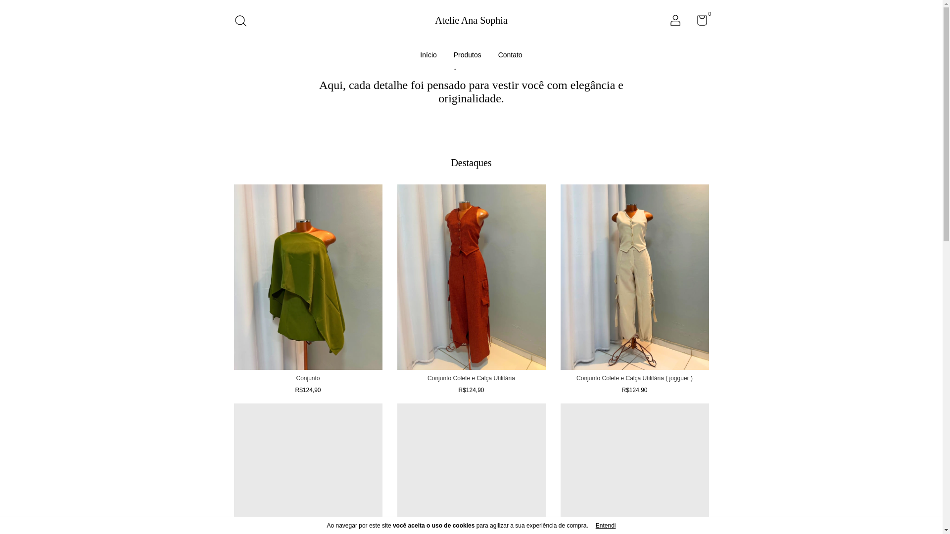 website screenshot of https://atelieanasophia.com.br/