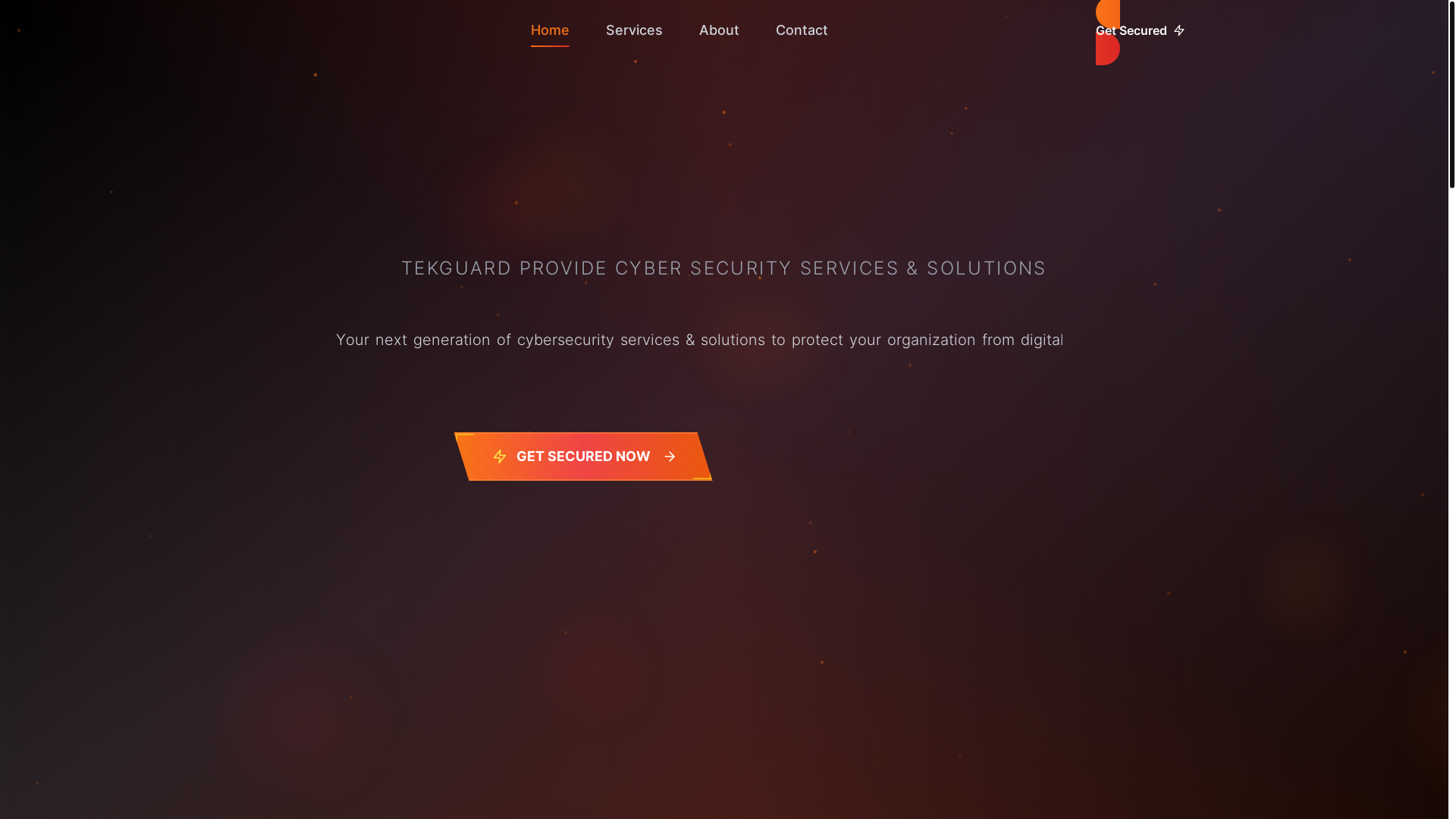 website screenshot of https://tekguard.pages.dev/