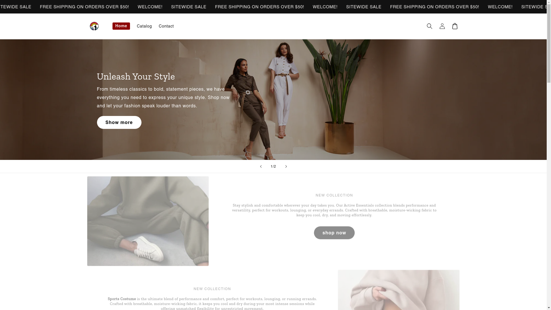 website screenshot of https://diamondtonzes.store/