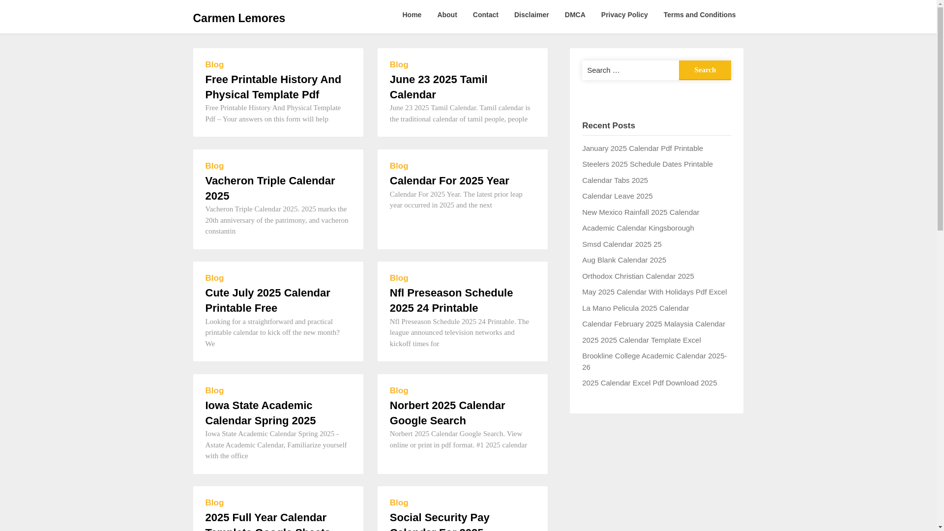 website screenshot of https://carmenlemores.pages.dev/